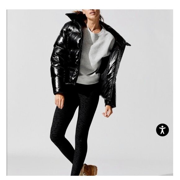 ‼️WOW ‼️Carbon 38 BLACK PUFFER JACKET IN TAKARA SHINE‼️ - Picture 8 of 14